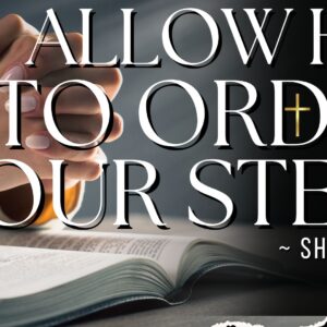 Allow Him To Order Your Steps ~ Shiku Waini