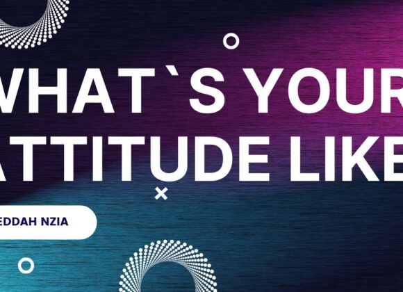 What’s Your Attitude Like? ~ Eddah Nzia