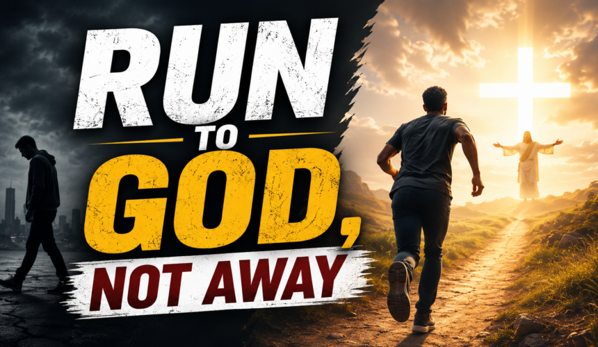 Run To God Not Away ~ Bro Joel Mbuvi