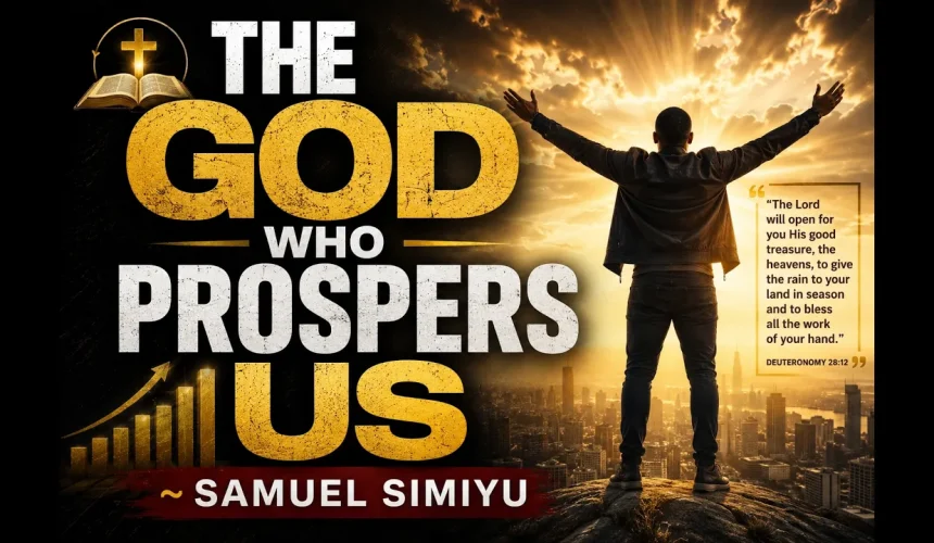 The God Who Prospers Us ~ Samuel Simiyu